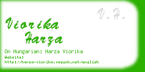 viorika harza business card